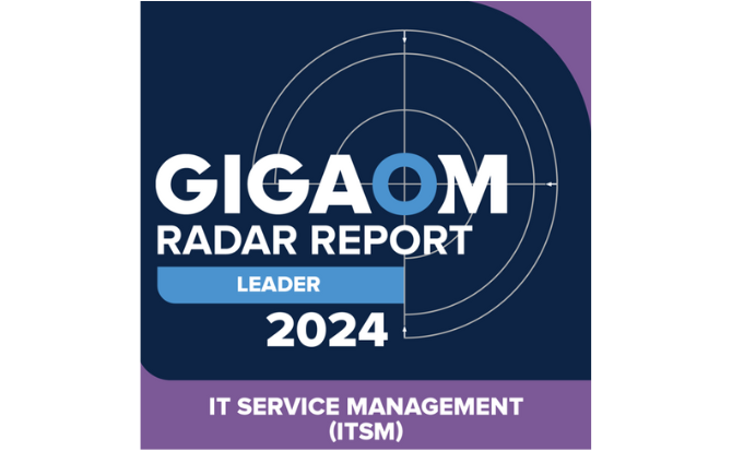 IFS assyst named a leader and fast mover in the GigaOm Radar for ITSM report